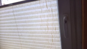 Plissee, Fenstergriff Plissee, Fenstergriff